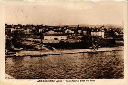 CPA ANDRÉZIEUX - Vue Générale Prise Du Pont (430353) - Andrézieux-Bouthéon