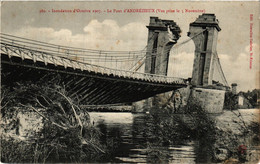 CPA Inondation D' Octobre 1907 - Le Pont D'ANDRÉZIEUX (Vue Prise (430395) - Andrézieux-Bouthéon