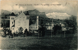 CPA AK Env. De GRENOBLE - CLAIX - Vue Générale Et Le Vieux Chateau (433074) - Claix