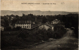 CPA St-ANDRÉ-le-GAZ - Quartier Du Gaz (433902) - Saint-André-le-Gaz