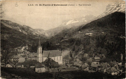 CPA St-PIERRE-d'ENTREMONT - Vue Générale (433976) - Saint-Pierre-d'Entremont