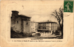 CPA AK ROUSSILLON - Le Vieux Chateau Ou Chales IX Rendit En 1564 (434843) - Roussillon