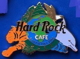 HARD ROCK CAFE BALI - EARTH DAY 2000 - TIGRE - DAUPHIN - AIGLE - TIGER - EAGLE-DOLPHIN-EGF-LIMITED EDITION 1000 EX -(31) - Musique