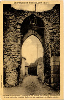 CPA PÉAGE De ROUSSILLON Ruines Des Anciens Remparts Du BOURG Fortifi (392037) - Roussillon