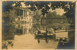 Clisson * Carte Photo * Vue Sur Le Lavoir * Laveuses Lavandières - Clisson