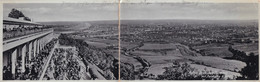 39498 - Wien - Kaffee Restaurant Kahlenberg Mit Panorama V. Wien , Panoramakarte - Gelaufen 1938 - Privatumschläge - Ungebraucht