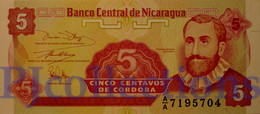 NICARAGUA 5 CENTAVO 1991 PICK 168 UNC - Nicaragua