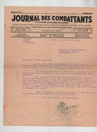 Journal Des Combattants 1947 Laumain Montrouge - 1900 – 1949