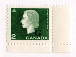 1618 Canada 1963 Scott O-47 Mnh** ( Cat.$1.50 Offers Welcome! ) - Surchargés