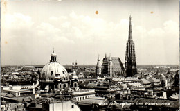 39684 - Wien - Stephanskirche , Stephansdom , Peterskirche - Gelaufen 1964 - Stephansplatz