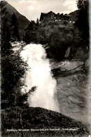 39824 - Salzburg - Mittlerer Krimmler Wasserfall Mit Gasthof Schönangerl - Gelaufen - Krimml