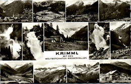 39825 - Salzburg - Krimml , Wasserfälle , Mehrbildkarte - Gelaufen - Krimml