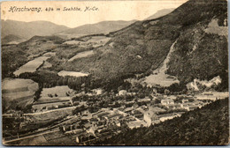 39900 - Niederösterreich - Hirschwang , Panorama - Gelaufen 1920 - Raxgebiet