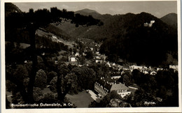 39931 - Niederösterreich - Gutenstein , Ruine , Panorama - Gelaufen 1933 - Gutenstein