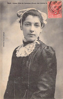 CPA France - Finistère - Carantec - Jeune Fille De Carantec - Etude De Coiffe - Collection Villard - Oblitérée 1908 - Carantec