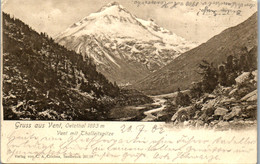 40209 - Tirol - Vent , Oetztal , Ötztal , Vent Mit Thalleitspitze - Gelaufen 1902 - Sölden