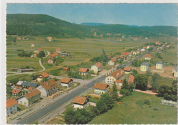 ANOULD - Le Café Du Tonneau - Vue Aérienne De La Route De St-Dié  - 105x150 Dentelée, Glacée - Ed. Sofer N° A88 A38 1003 - Anould