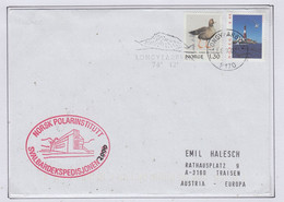 Spitsbergen Cover Norsk Polarinstitutts Svalbardekspedisjonen Ca Longyearbyen  8.9.2000 (LO226C) - Expediciones árticas