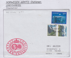 Spitsbergen Cover Norsk Polarinstitutts Svalbardekspedisjonen Ca Longyearbyen  27.4.2000 (LO227) - Expediciones árticas