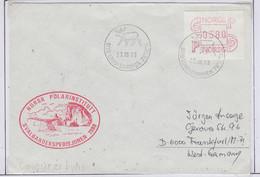 Spitsbergen Cover Norsk Polarinstitutts Svalbardekspedisjonen Ca Longyearbyen  22.08.2008 (LO227A) - Arctic Expeditions