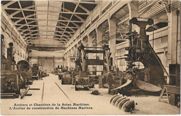 76   Le Trait  - Ateliers  Et Chantiers  De La Seine Maritime -  L'atelier  De Construction De Machines Marines - Le Trait