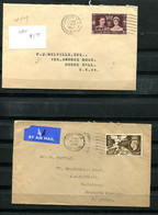 Great Britain 1940 And Up 5 Covers Used 14132 - Fiscale Zegels