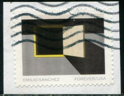 VEREINIGTE STAATEN ETATS UNIS USA 2021 ARTIST EMILIO SANCHEZ: TY'S PLACE USED ON PAPER SC 5595  YT 5437 - Used Stamps