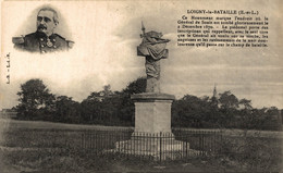 N°100301 -cpa Loigny La Bataille -monument - - Loigny