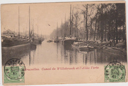 BRUXELLES  Canal De Willebroek Et L'Allée Verte - Maritime