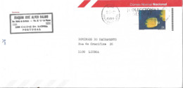 Portugal Expo 98 Stationary Cover With Fish Stamp - Cartas & Documentos