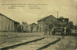 Hoogboom-Cappellen - Spoorwegbataljon 3e Cie Génie - Aan Den Ingang - 1923 - Kapellen
