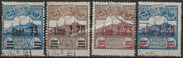 SM119-122U - San Marino 1926, Sassone Nr. 119/122, Serie Completa Di 4 Francobolli Usati Per Posta - Usados