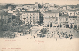 ITALIE - ITALIA - SICILIA - MESSINA - Piazza Del Duomo (Inizio 1900 - Dos Non Séparé) - Messina