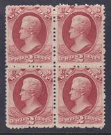 United States, Scott O115, MNH Block Of Four - Dienstmarken