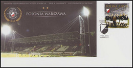 Poland 2021 / Polonia Warszawa, Warsaw Team, Varsovian Sports Club, Football, Basketball, Swimming / FDC - Storia Postale