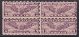 United States, Scott C12, MNH Block Of Four - 1b. 1918-1940 Unused