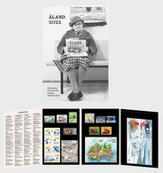 Aland Islands Åland Finland 2022 Year Set Blocks And Stamps - Años Completos