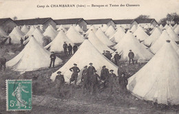 CAMP DE CHAMBARAND - Baraques Et Tentes Des Chasseurs - Très Bon état - Viriville