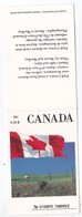 Canada 1989, Gestempeld USED, Flags - Folletos/Cuadernillos Completos