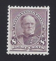 US #225 1890-93 Lilac Perf 12 Mint NG VF SCV $50 - Unused Stamps