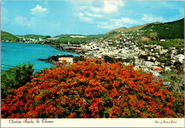 St Thomes Charlotte Amalie View Of Town And Harbor - Virgin Islands, US