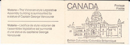 Canada 1982, Postfris MNH, British Columbia - Folletos/Cuadernillos Completos