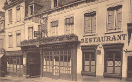 CPA France - Seine Maritime - Neufchâtel En Bray - Hôtel Du Grand Cerf - Cl. Caignard Et Gorin - Cave Et Restaurant - Neufchâtel En Bray