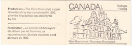 Canada 1982, Postfris MNH, New Brunswick - Folletos/Cuadernillos Completos
