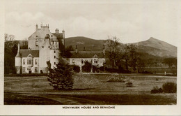 ABERDEEN - MONYMUSK HOUSE AND BENACHIE RP Ab172 - Aberdeenshire