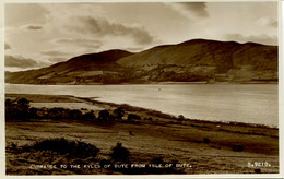 BUTE - ENTRANCE TO THE KYLES OF BUTE FROM ISLE OF BUTE RP But50 - Bute