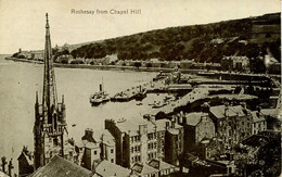 BUTE - ROTHESAY FROM CHAPEL HILL  But57 - Bute