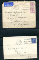 Great Britain 1947 And Up 5 Covers Used 14133 - Revenue Stamps
