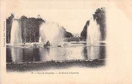 CPA France - Yvelines - Versailles - Parc De Versailles - Le Bassin D'Apollon - Fournier Edit. - Dos Non Divisé - Versailles (Castello)