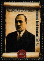 AZERBAIJAN, 2022, MNH, WRITERS, POETS, MOHAMED SAID ORDUBADI,1v - Ecrivains